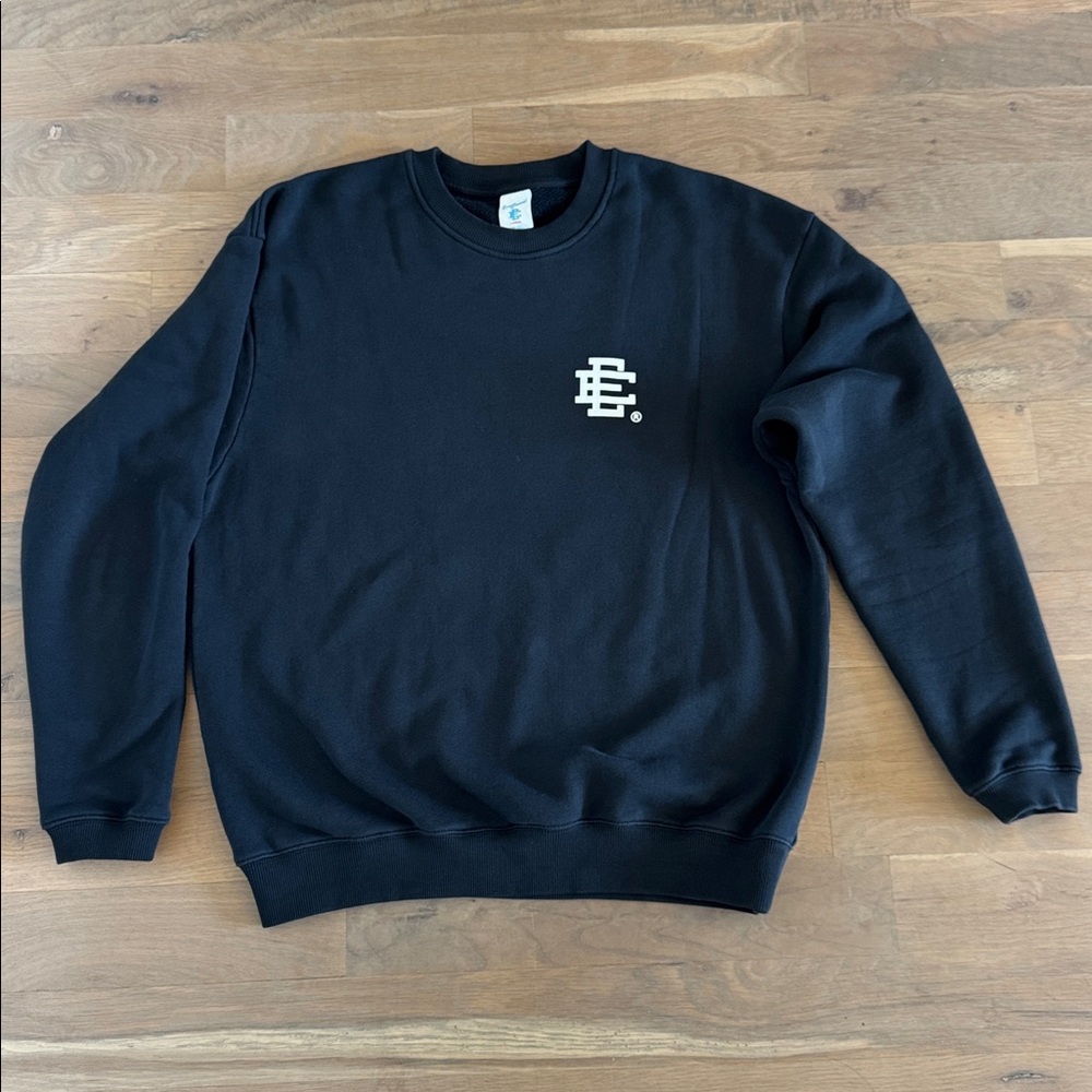 Eric Emanuel Black Logo Sweatshirt